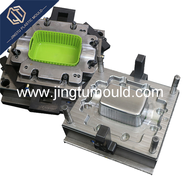 Plastic basket mould for household use 