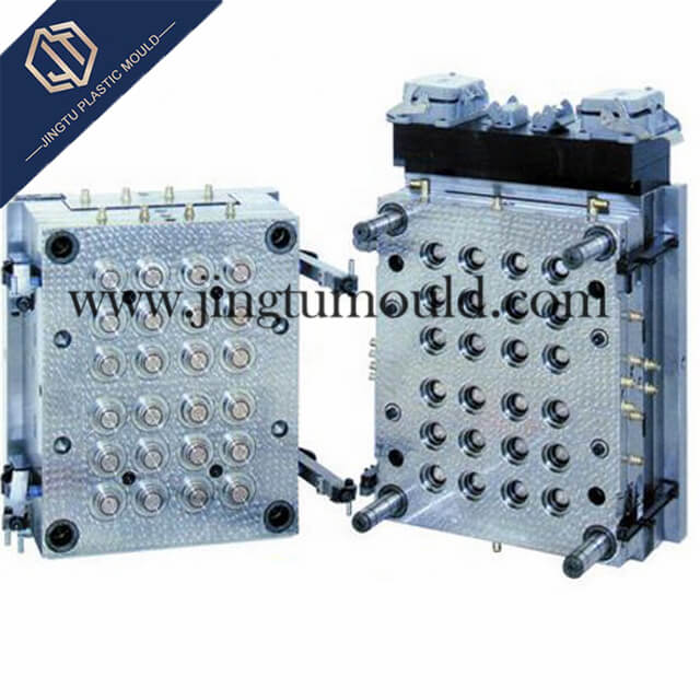 Injection Mold for a 24-Cavity Mineral Water Bottle Cap 