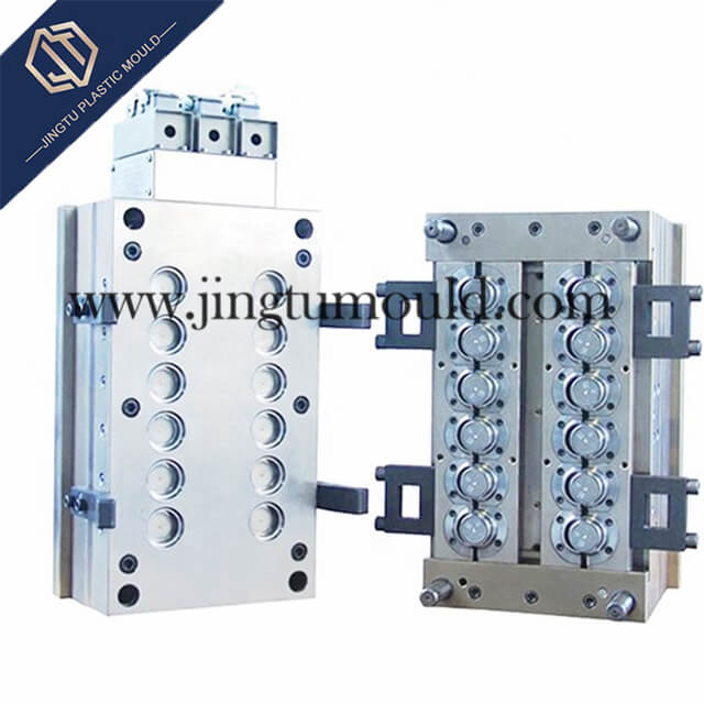 Injection Mold for a 12-cavity PE Bottle Cap 