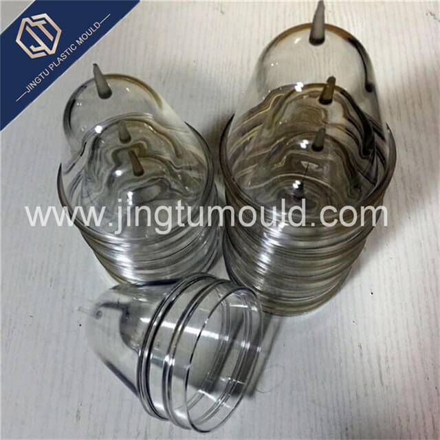 PET Plastic transparent wide-mouth bottle preform 