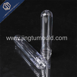 Environmentally friendly transparent cosmetic bottle preform 