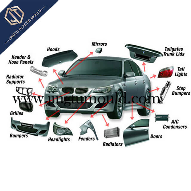 Plastic Mould for Precision Vehicle Parts 