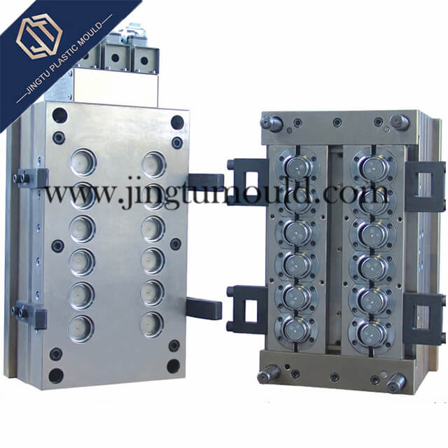 Injection Mold for a 12-cavity PE Bottle Cap 