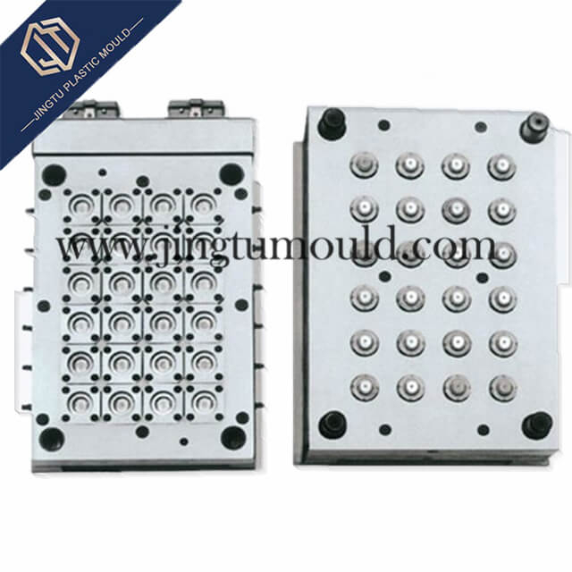 Injection Mold for a 24-Cavity Mineral Water Bottle Cap 