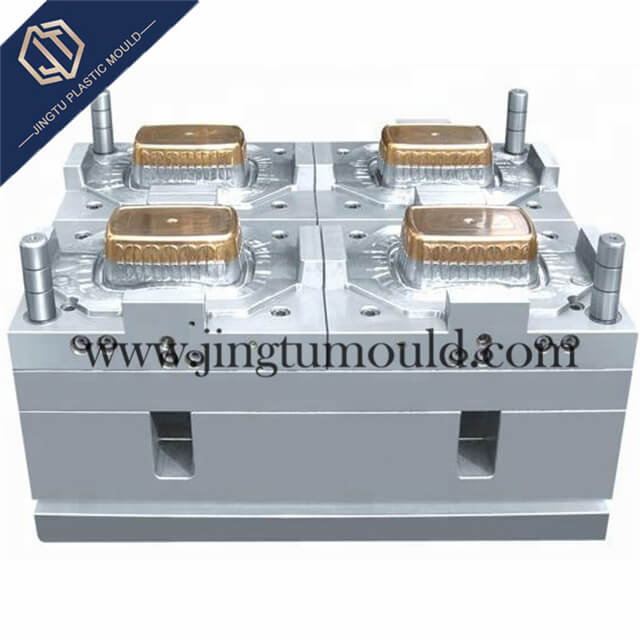 Copper Insert Mould for PP Disposable Transparent Thin-walled Box 